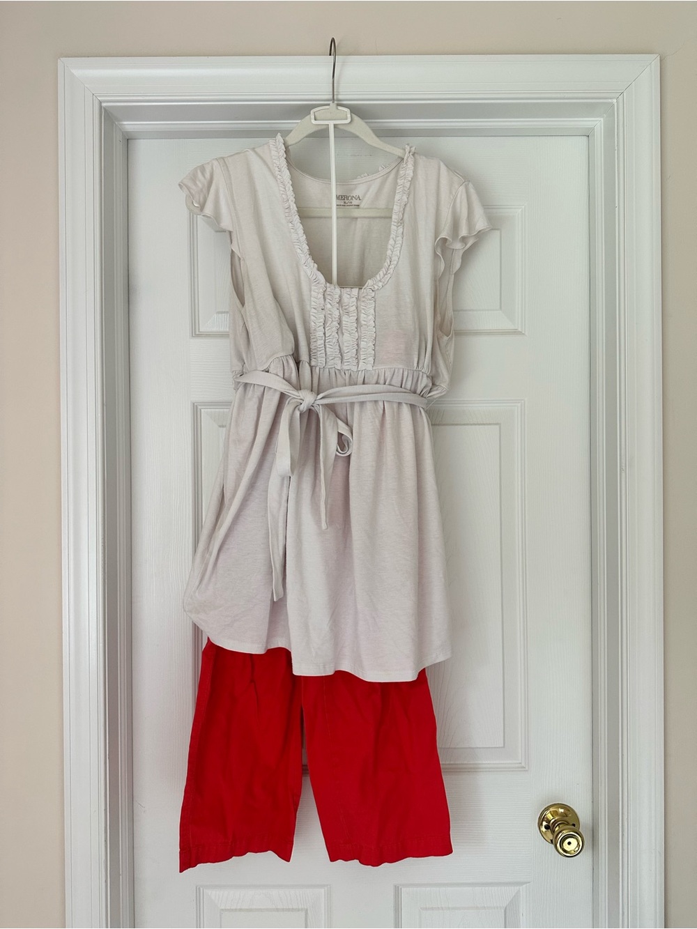 Maternity Outfit set: Merona & Old Navy Maternity 2pc Tunic + Pants Size 16